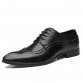 38-48 Fashion Leather Shoes Men Dress Shoe Pointed Oxfords Shoes For Men Lace Up Designer Luxury Men Formal Shoes 20181000007041166
