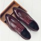 38-48 Fashion Leather Shoes Men Dress Shoe Pointed Oxfords Shoes For Men Lace Up Designer Luxury Men Formal Shoes 20181000007041166