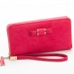 Designer wallets famous brand women wallet zipper Purse Wrist Clutch leather Card Slot Evening Party Bag carteira feminina820476569