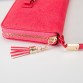Designer wallets famous brand women wallet zipper Purse Wrist Clutch leather Card Slot Evening Party Bag carteira feminina